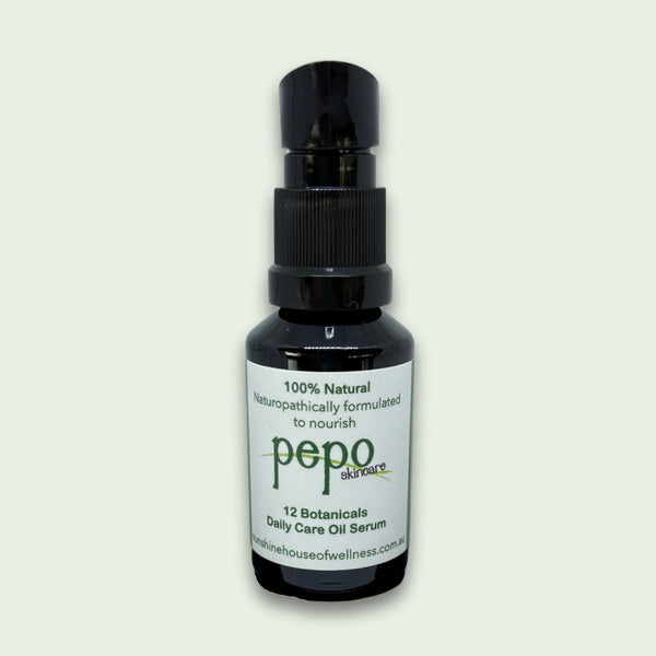 Pepo Skincare 12 Botanicals Daily Care Oil Serum 30ml
