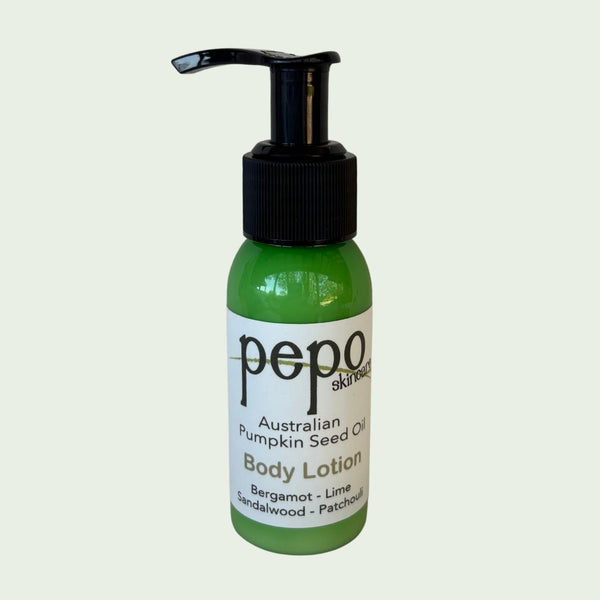 PEPO Skincare Australian Pumpkin Seed Oil Moisturizing Body Lotion (Lime) 125ml