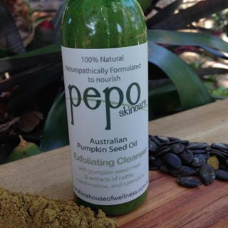 PEPO Skincare Australian Pumpkin Seed Meal Exfoliating Cleanser