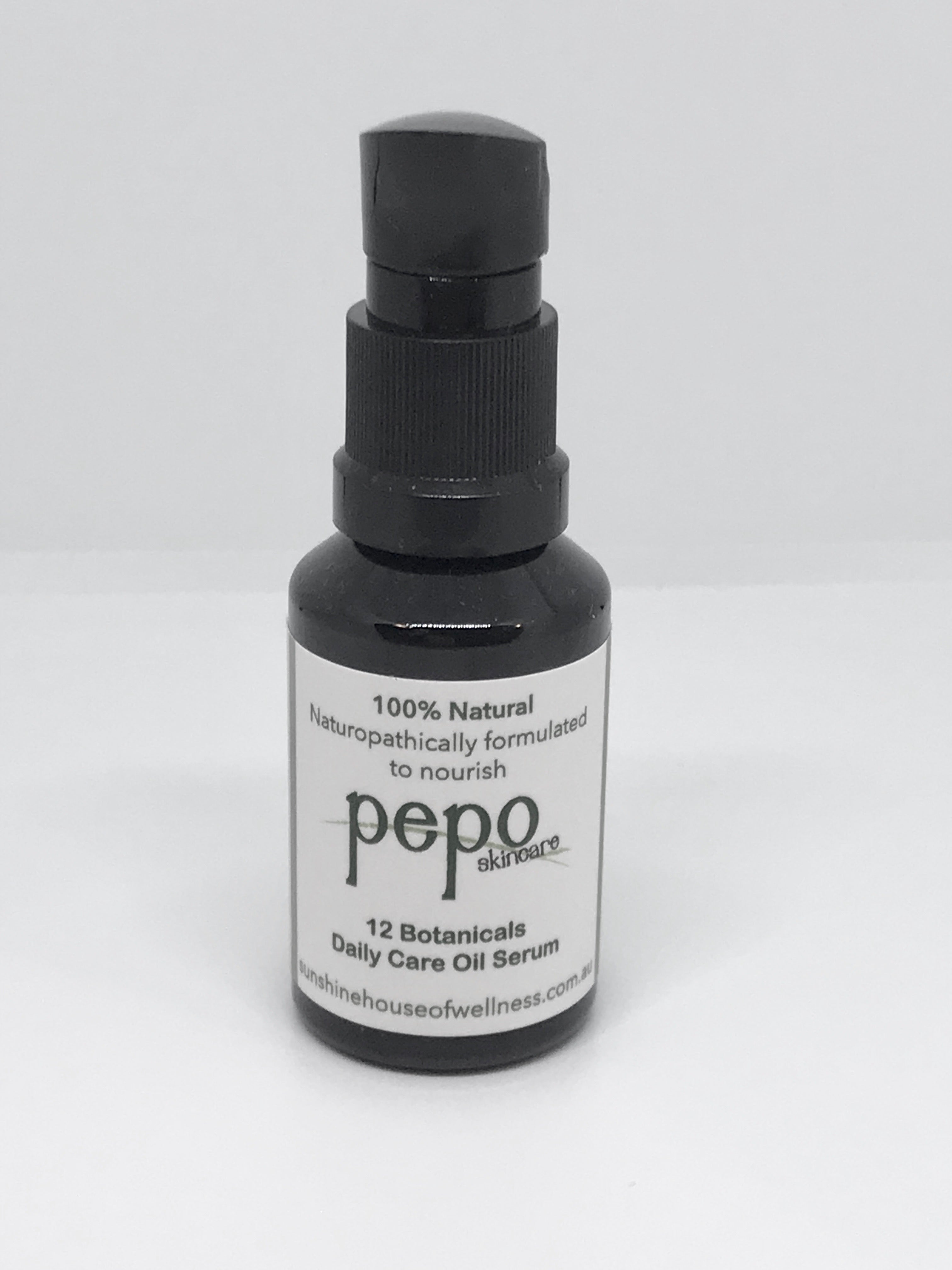 Pepo Skincare 12 Botanicals Daily Care Oil Serum 30ml